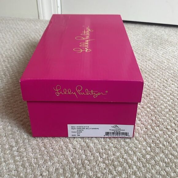 NIB Lilly Pulitzer Jelly Sandals - Picture 6 of 6